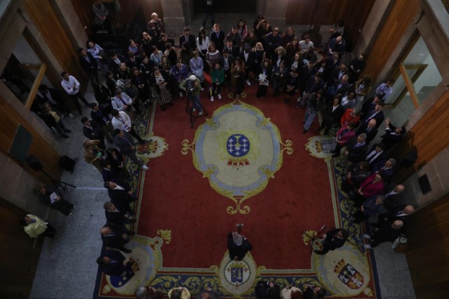 O Parlamento recibe aos representantes das universidades europeas que participan na VIII Asamblea de EUniWell